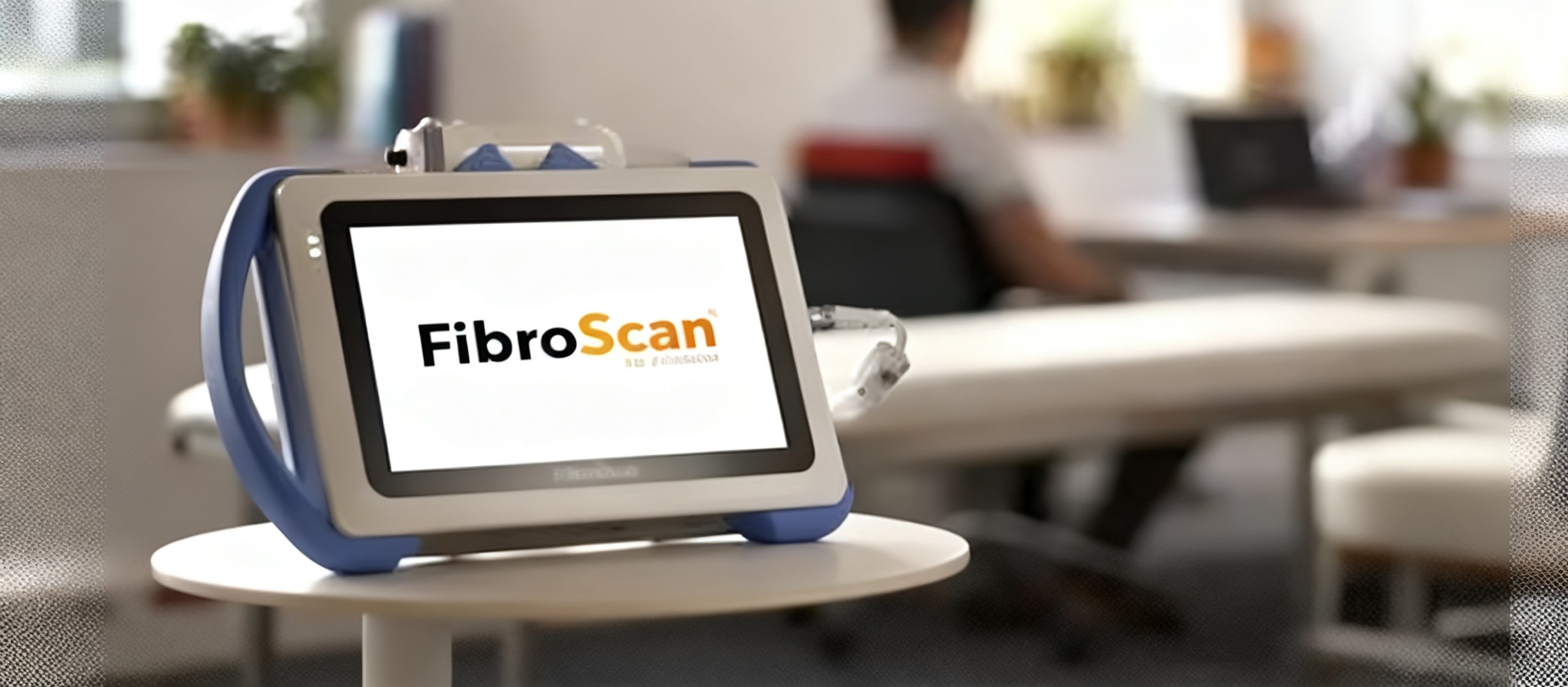 Doctor discussing FibroScan results with patient