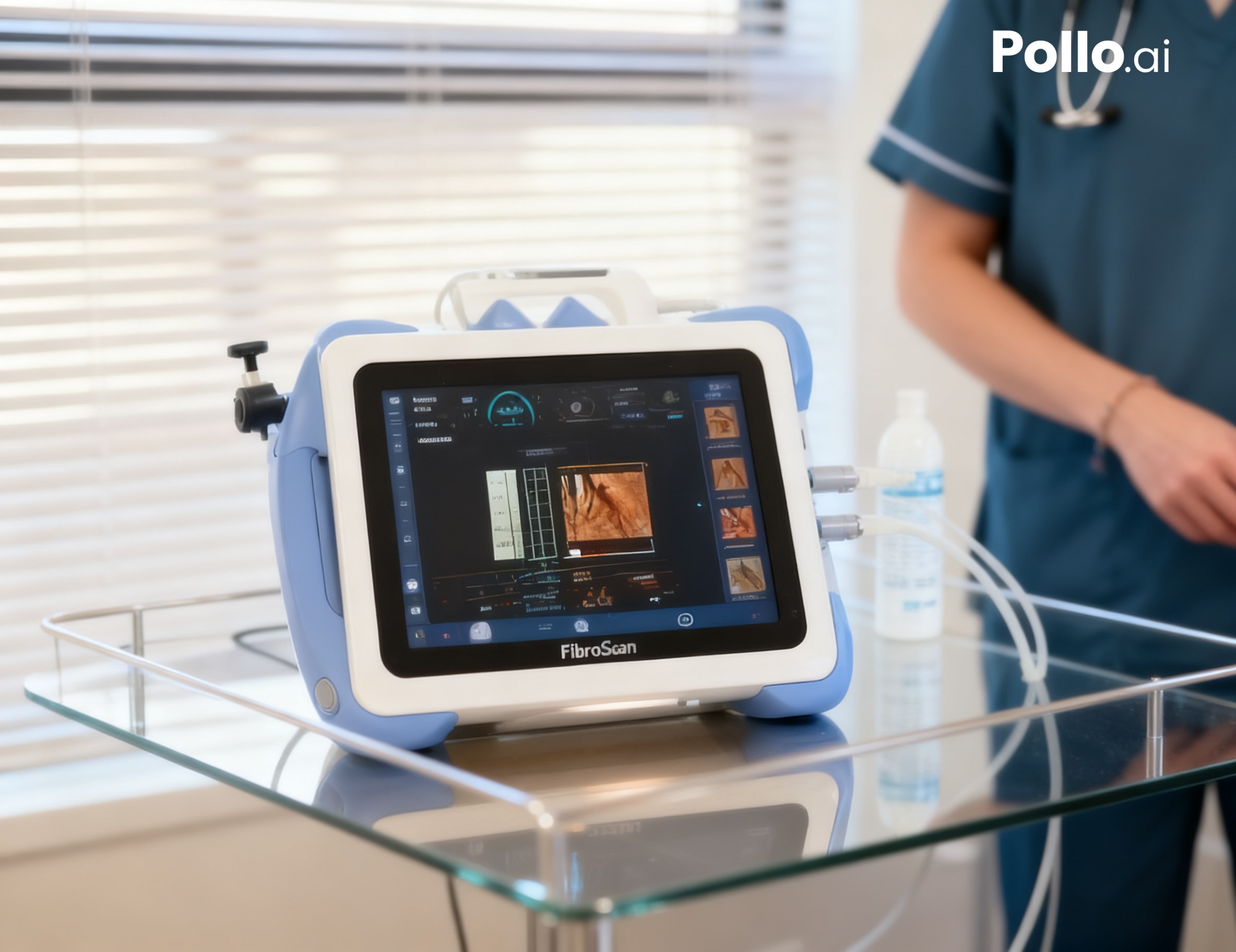 FibroScan device and monitor